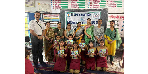 गो अप फाउंडेशन का माइंड मैटर्स कार्यक्रम, छात्राओं को दी मानसिक स्वास्थ्य की जानकारी